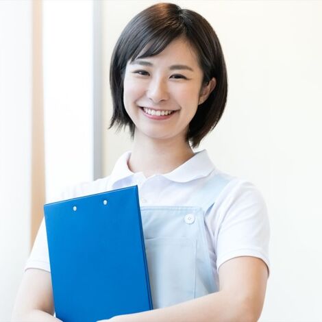 清潔感のあるスタッフ